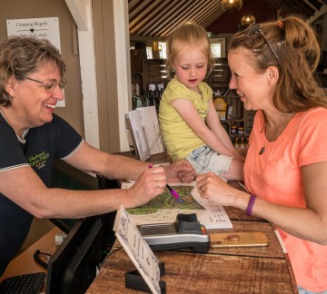Receptie Camping Diana Heide